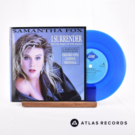 Samantha Fox I Surrender 7" Vinyl Record - Front Cover & Record