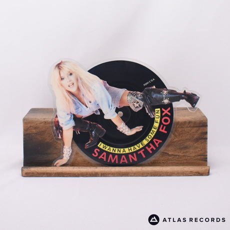 Samantha Fox - I Wanna Have Some Fun - Picture Disc Shaped 7" Vinyl Record - EX