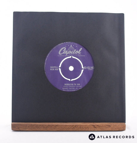 Sammy Davis Jr. Dedicated To You 7" Vinyl Record - In Sleeve