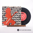 Sammy Hagar Heartbeat 7" Vinyl Record - Front Cover & Record