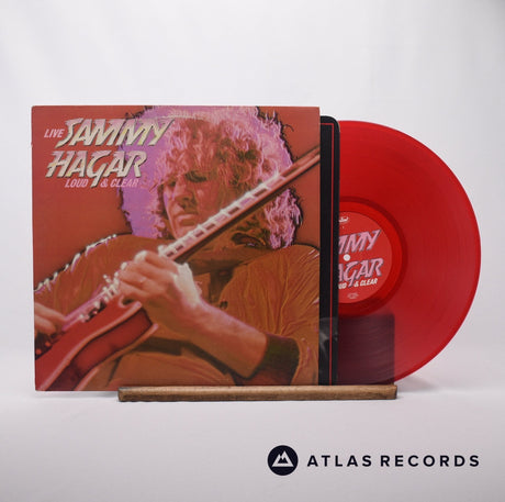 Sammy Hagar Loud And Clear LP Vinyl Record - Front Cover & Record