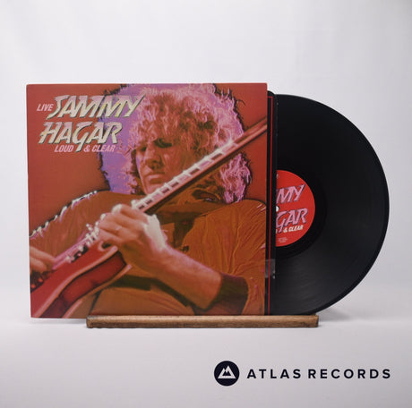 Sammy Hagar Loud And Clear LP Vinyl Record - Front Cover & Record