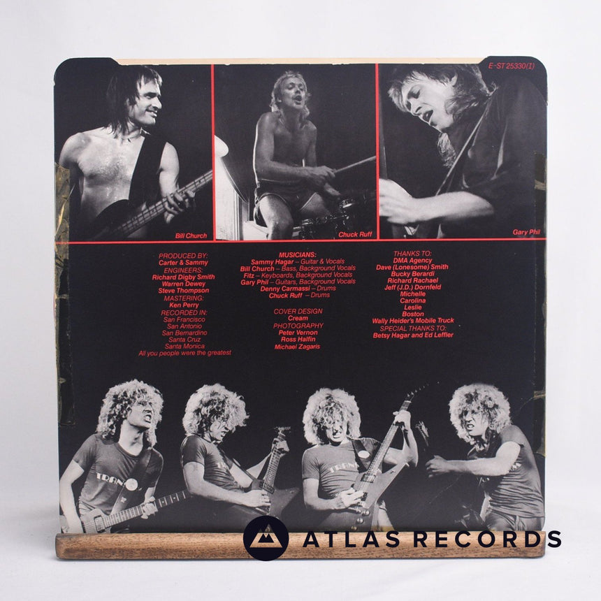 Sammy Hagar - Loud And Clear - Limited Edition LP Vinyl Record - EX/EX