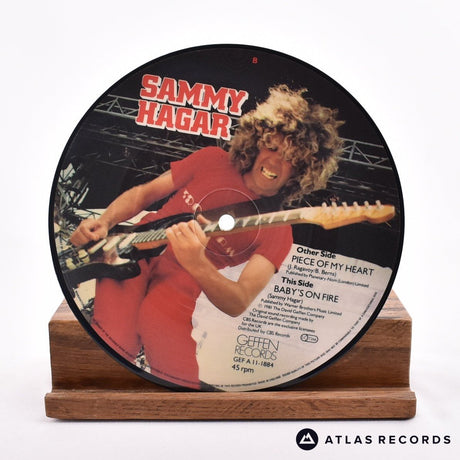 Sammy Hagar - Piece Of My Heart - Picture Disc 7" Vinyl Record - EX