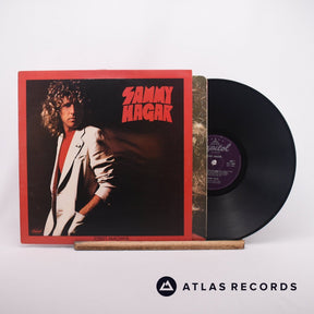 Sammy Hagar Street Machine LP Vinyl Record - Front Cover & Record
