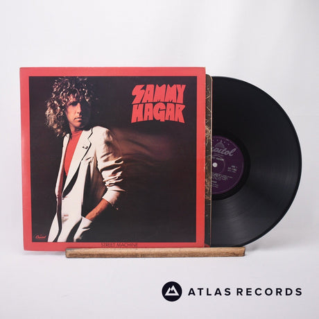 Sammy Hagar Street Machine LP Vinyl Record - Front Cover & Record