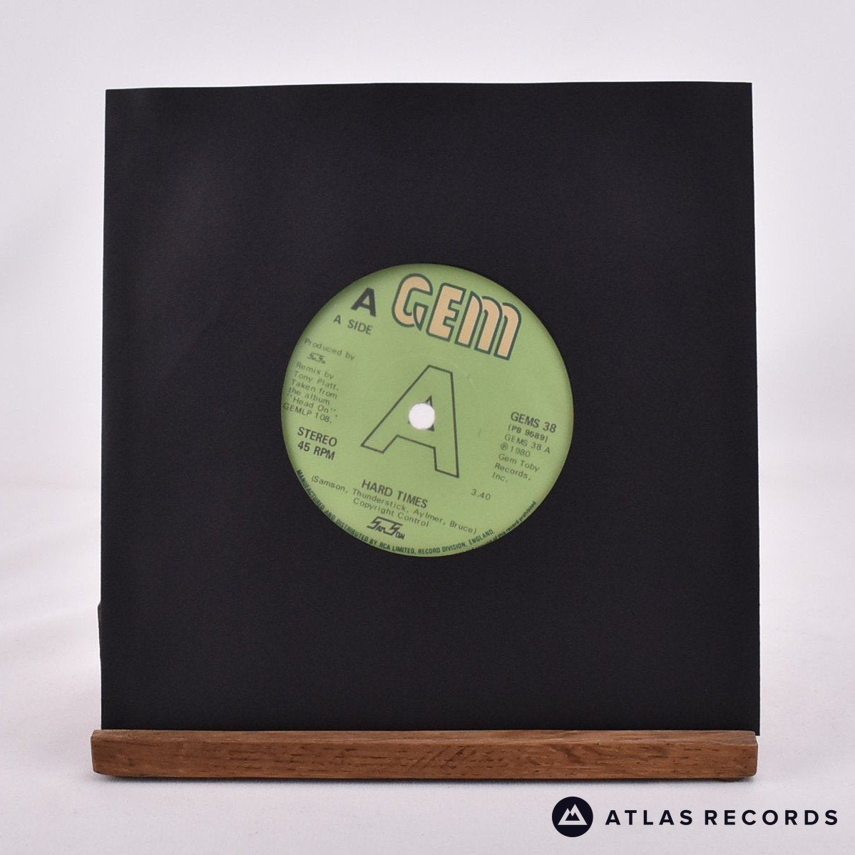 Samson Hard Times 7" Vinyl Record - In Sleeve