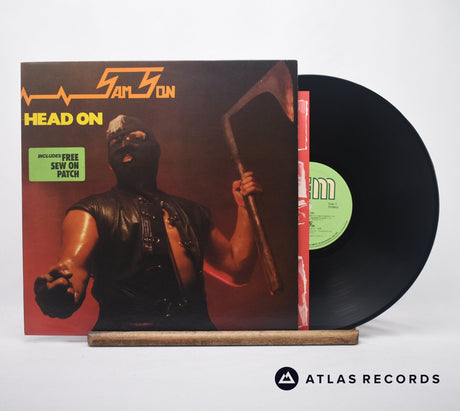 Samson Head On LP Vinyl Record - Front Cover & Record