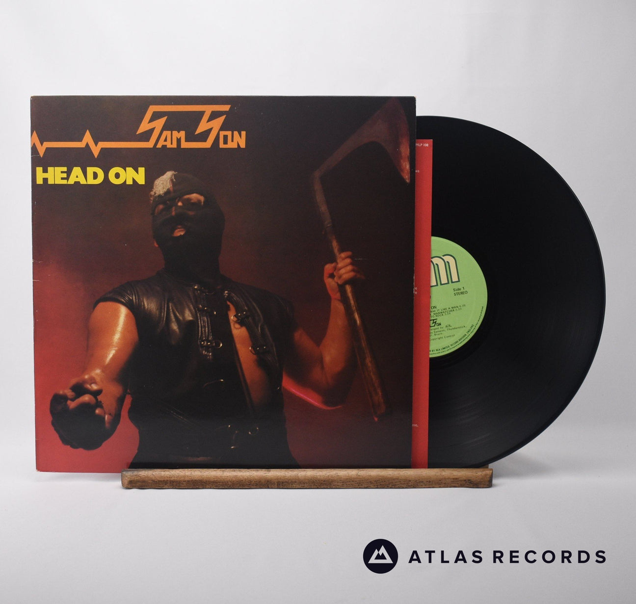 Samson Head On LP Vinyl Record - Front Cover & Record