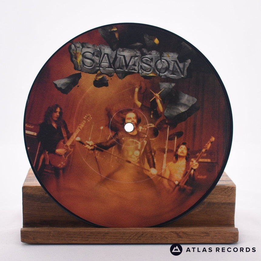 Samson Riding With The Angels 7" Vinyl Record - In Sleeve