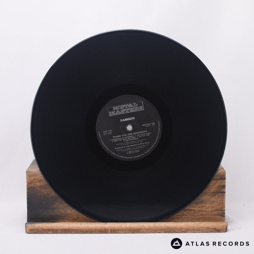 Samson - Thank You And Goodnight... Live - LP Vinyl Record - EX/EX