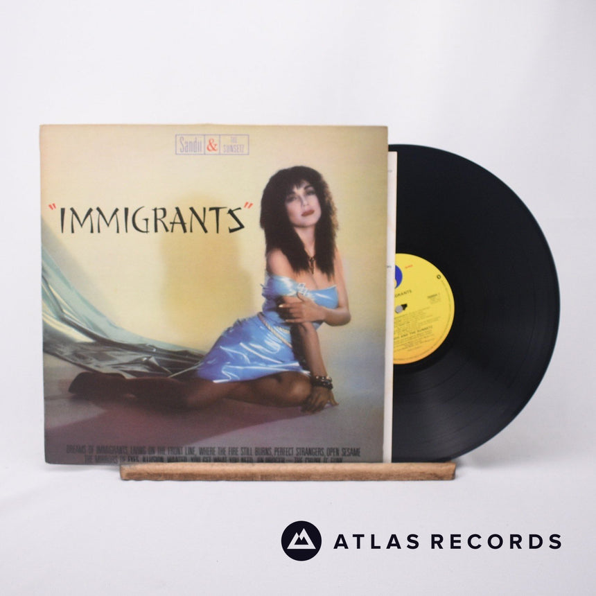 Sandii & The Sunsetz - Immigrants - LP Vinyl Record - EX/EX