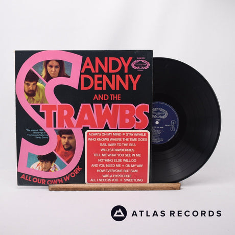 Sandy Denny All Our Own Work LP Vinyl Record - Front Cover & Record