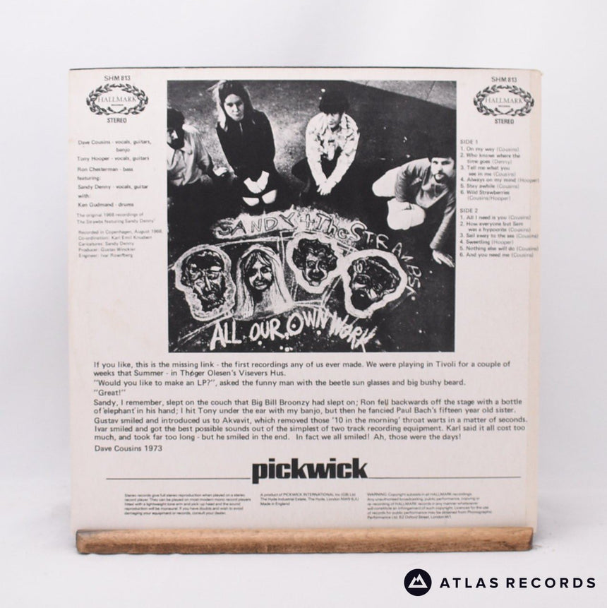 Sandy Denny - All Our Own Work - A1 B1 LP Vinyl Record - VG+/EX