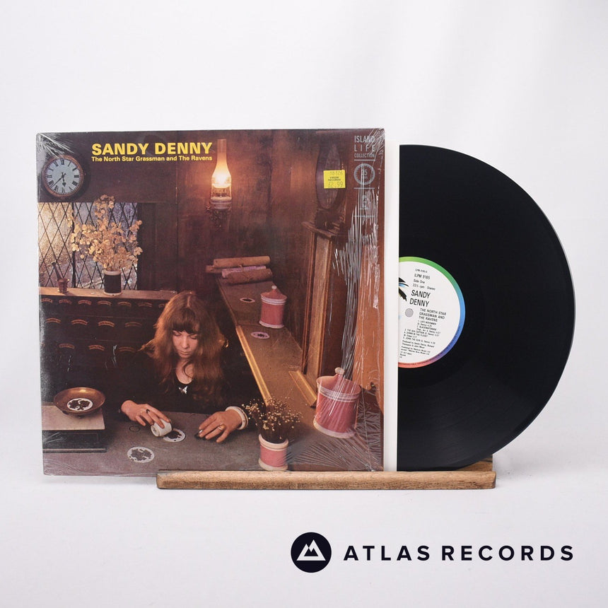 Sandy Denny The North Star Grassman And The Ravens LP Vinyl Record - Front Cover & Record