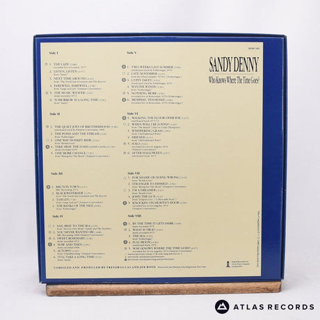 Sandy Denny - Who Knows Where The Time Goes? - 4 x LP Vinyl Record - EX/EX
