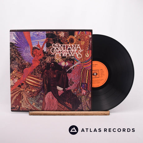 Santana Abraxas LP Vinyl Record - Front Cover & Record