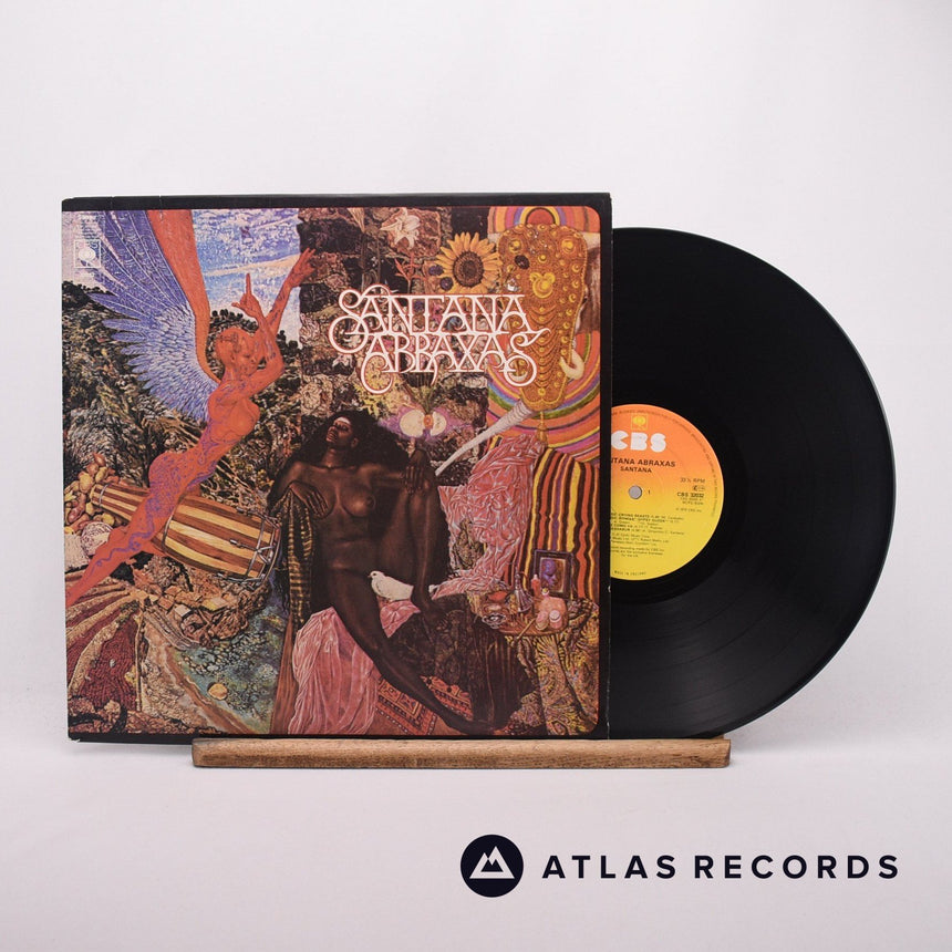 Santana Abraxas LP Vinyl Record - Front Cover & Record