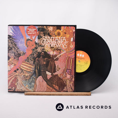 Santana Abraxas LP Vinyl Record - Front Cover & Record