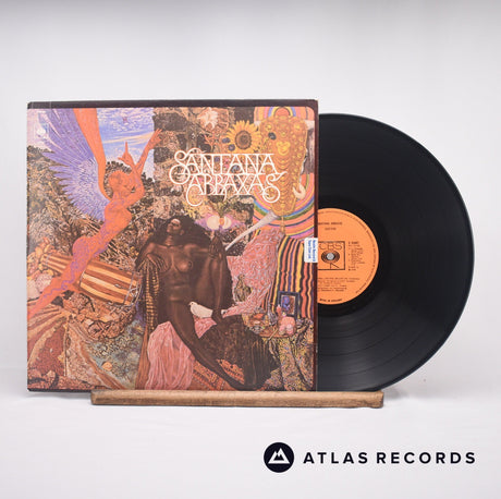 Santana Abraxas LP Vinyl Record - Front Cover & Record