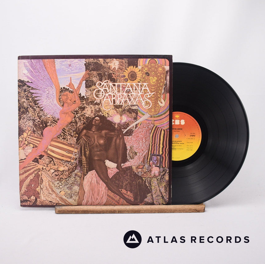 Santana Abraxas LP Vinyl Record - Front Cover & Record