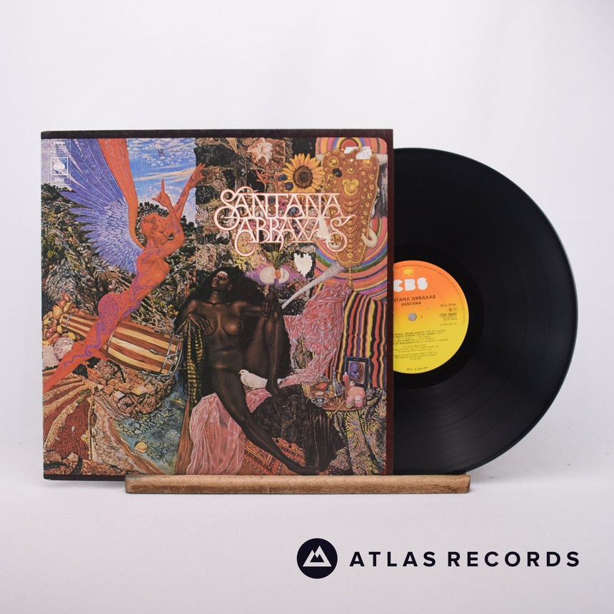 Santana Abraxas LP Vinyl Record - Front Cover & Record