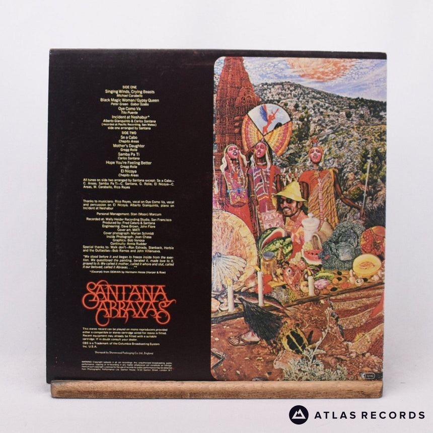 Santana - Abraxas - Reissue LP Vinyl Record - VG+/EX