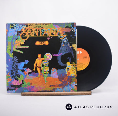 Santana Amigos LP Vinyl Record - Front Cover & Record