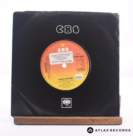 Santana Aqua Marine 7" Vinyl Record - In Sleeve