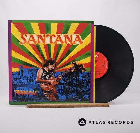 Santana Freedom LP Vinyl Record - Front Cover & Record