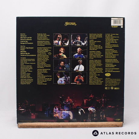 Santana - Freedom - Insert LP Vinyl Record - VG+/EX