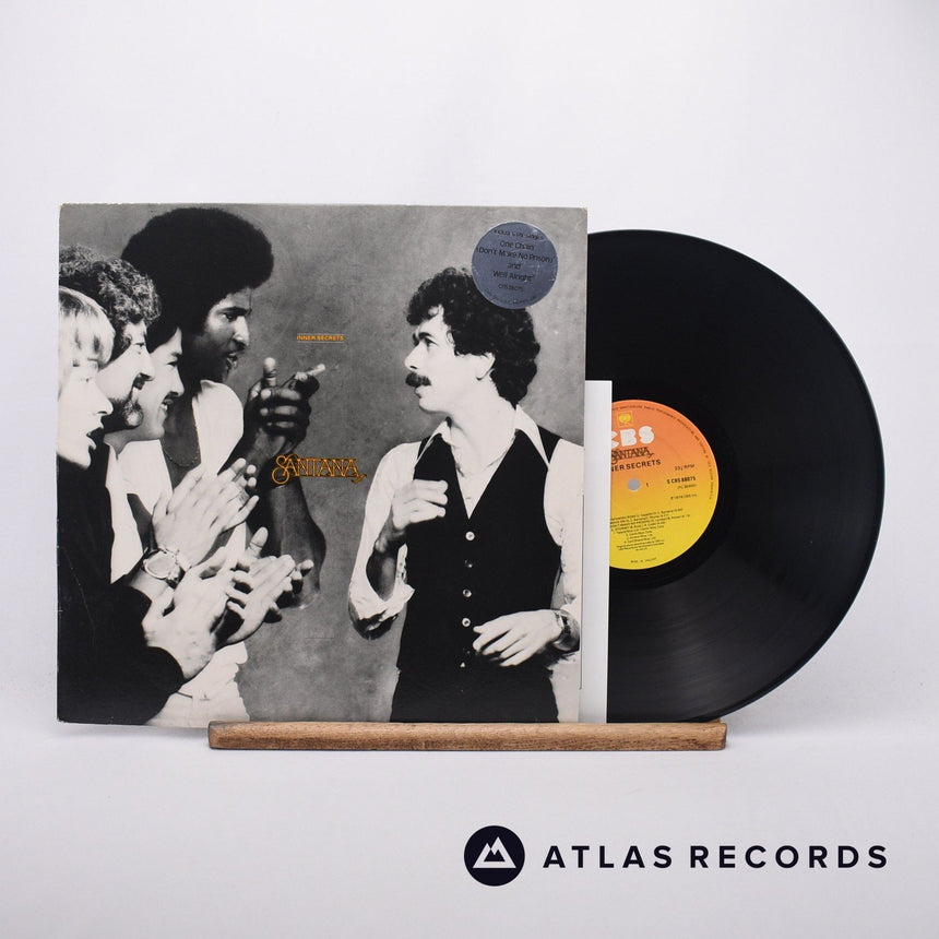 Santana Inner Secrets LP Vinyl Record - Front Cover & Record