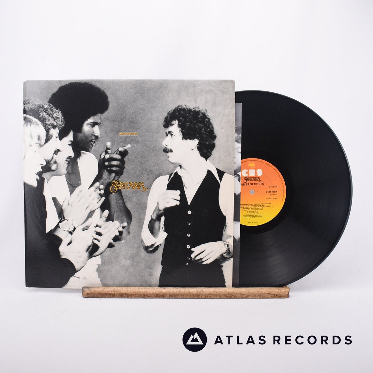 Santana Inner Secrets LP Vinyl Record - Front Cover & Record
