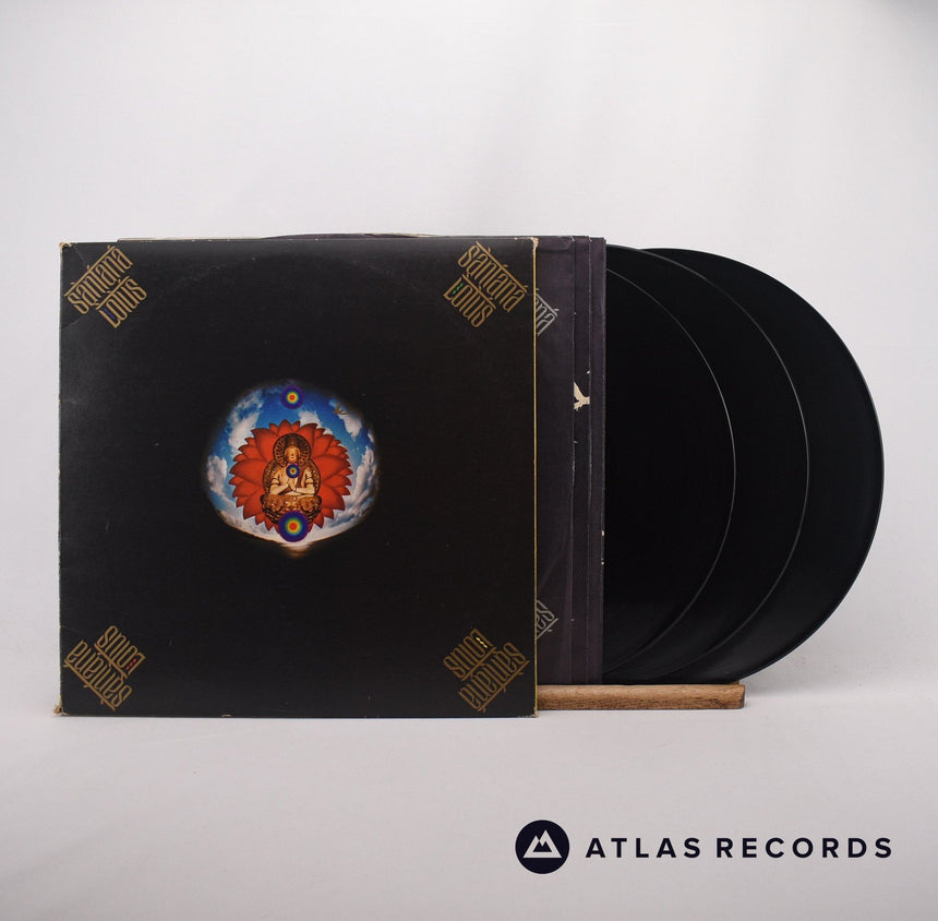 Santana Lotus 3 x LP Vinyl Record - Front Cover & Record