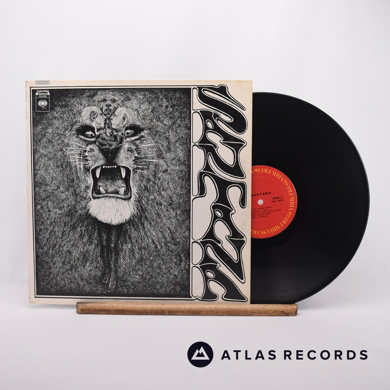 Santana Santana LP Vinyl Record - Front Cover & Record