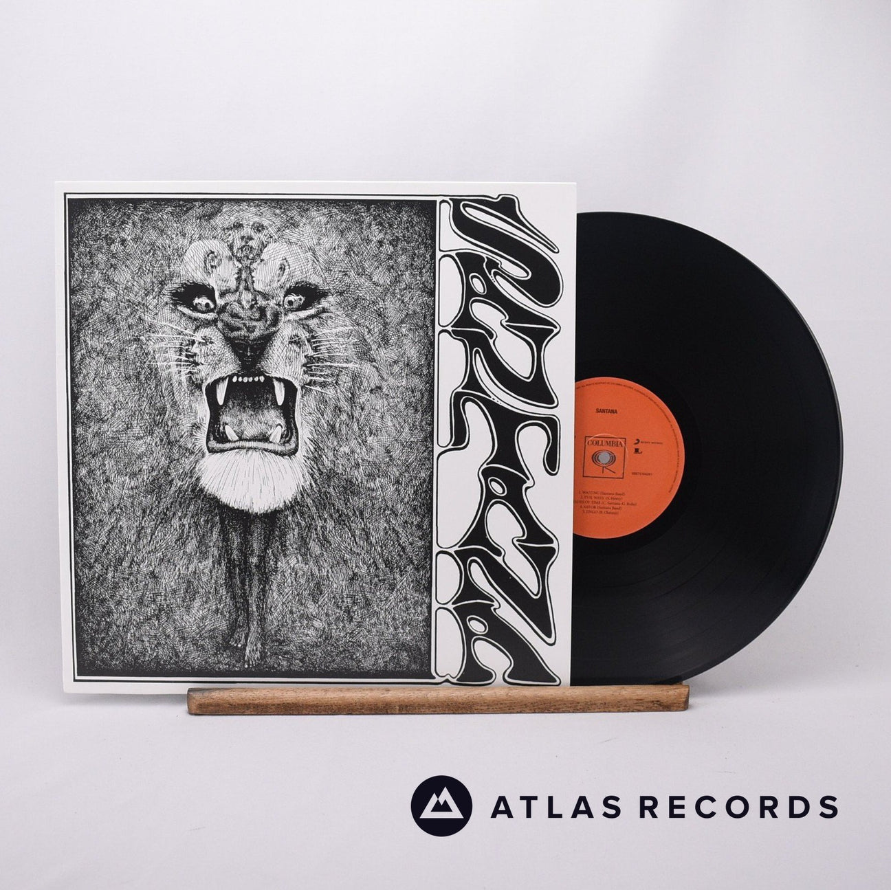 Santana Santana LP Vinyl Record - Front Cover & Record