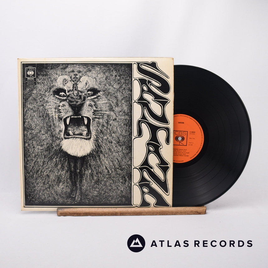 Santana Santana LP Vinyl Record - Front Cover & Record