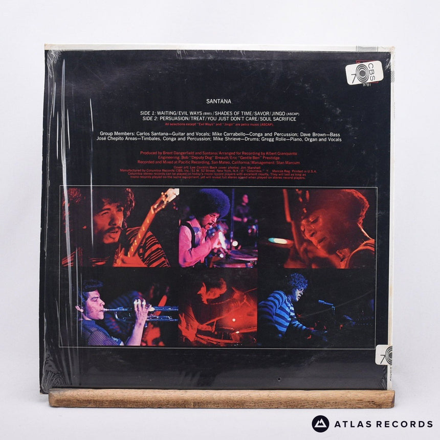 Santana - Santana - Repress LP Vinyl Record - EX/EX