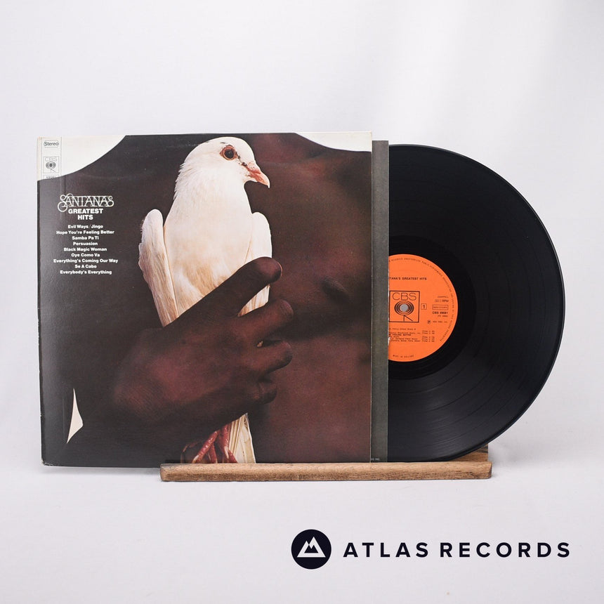 Santana Santana's Greatest Hits LP Vinyl Record - Front Cover & Record