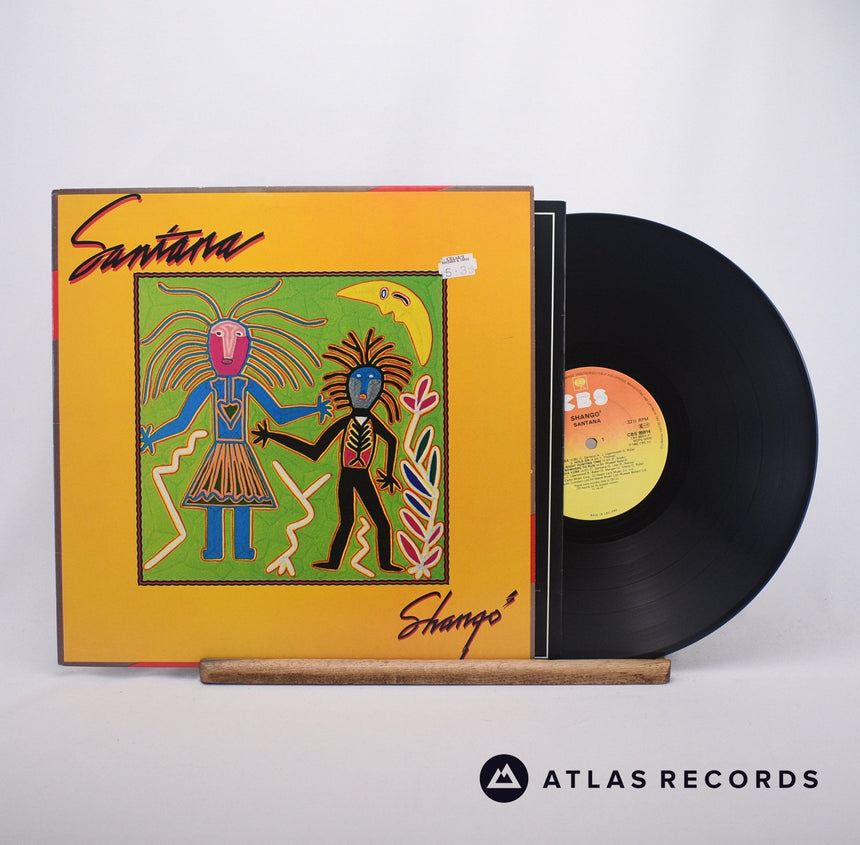 Santana Shango LP Vinyl Record - Front Cover & Record