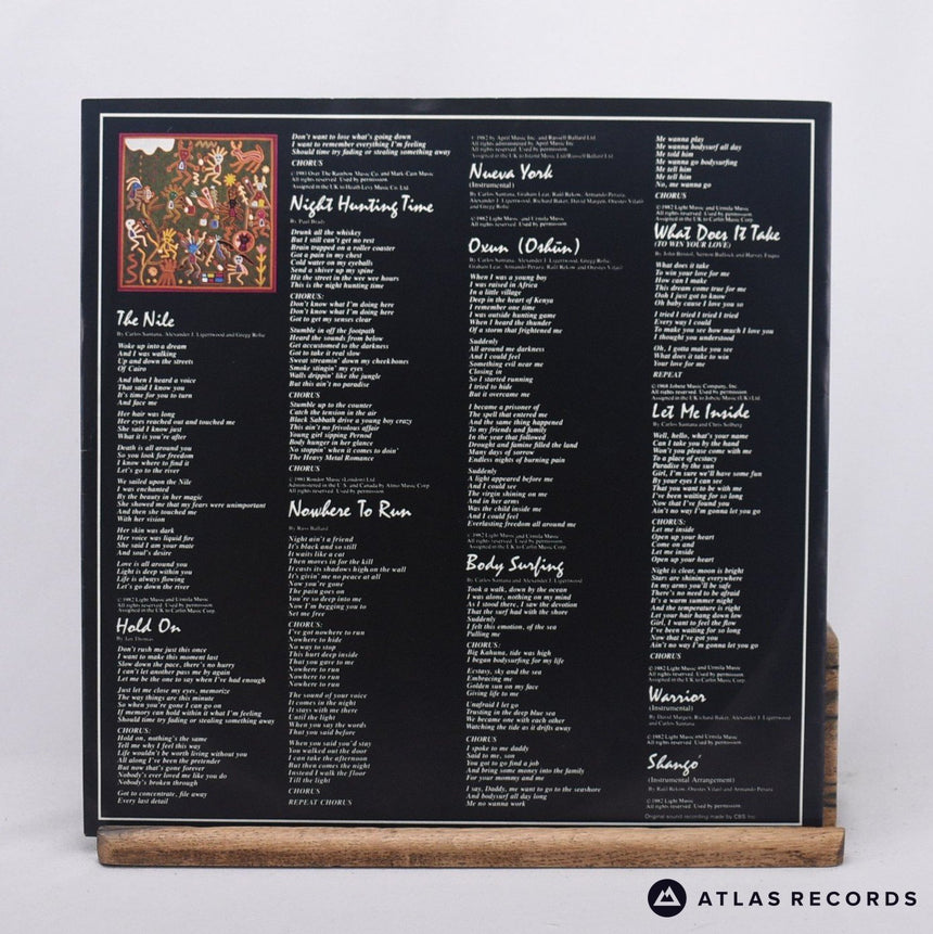 Santana - Shango - Timtom LP Vinyl Record - EX/NM