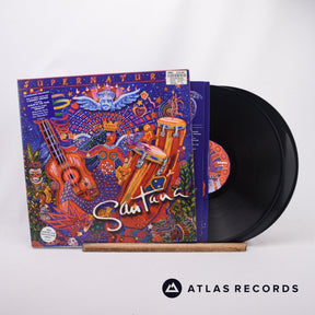 Santana Supernatural 2 x LP Vinyl Record - Front Cover & Record