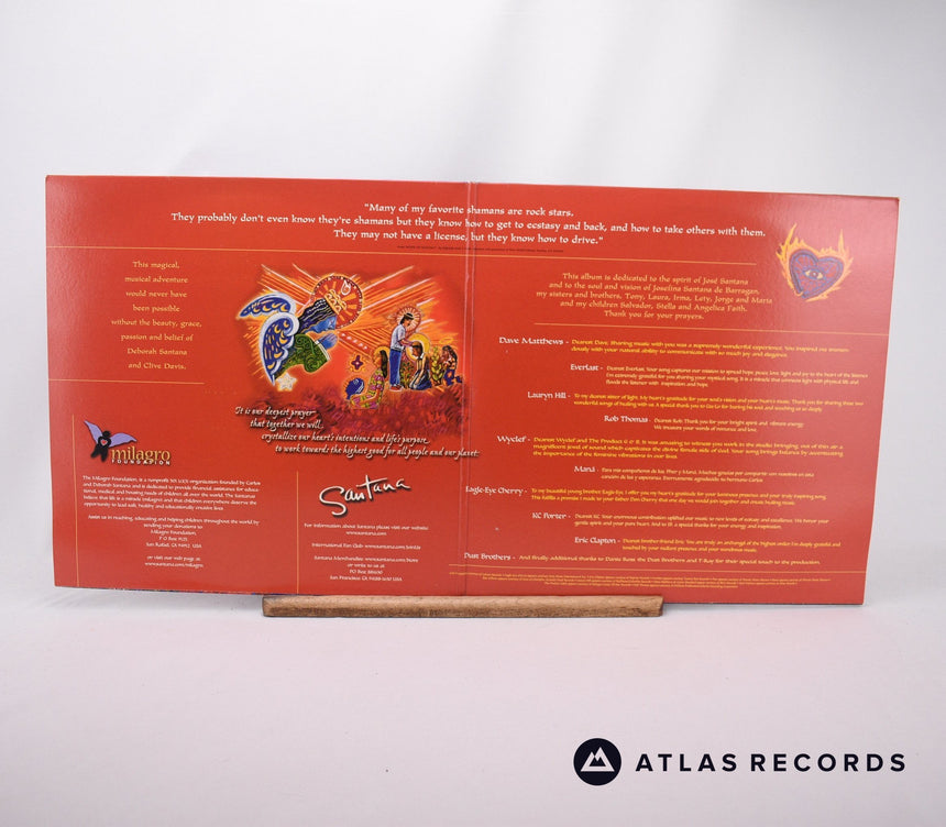 Santana - Supernatural - 180G A-3 B-3 C-3 D-3 2 x LP Vinyl Record - EX/NM