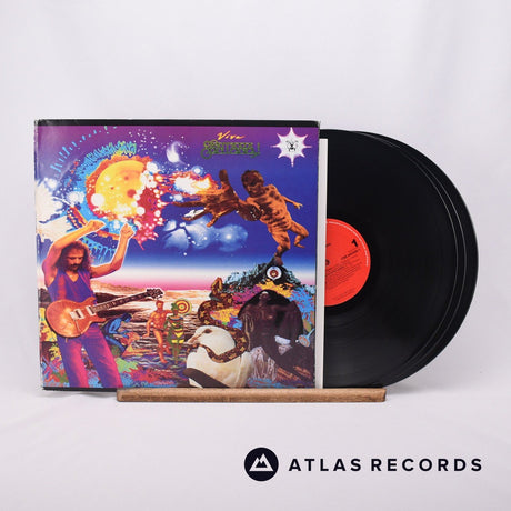 Santana Viva Santana! 3 x LP Vinyl Record - Front Cover & Record