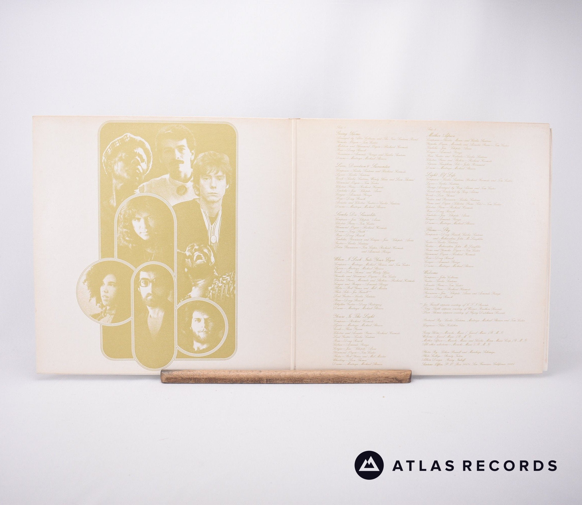 Santana Welcome LP Vinyl Record EX/NM – Atlas Records