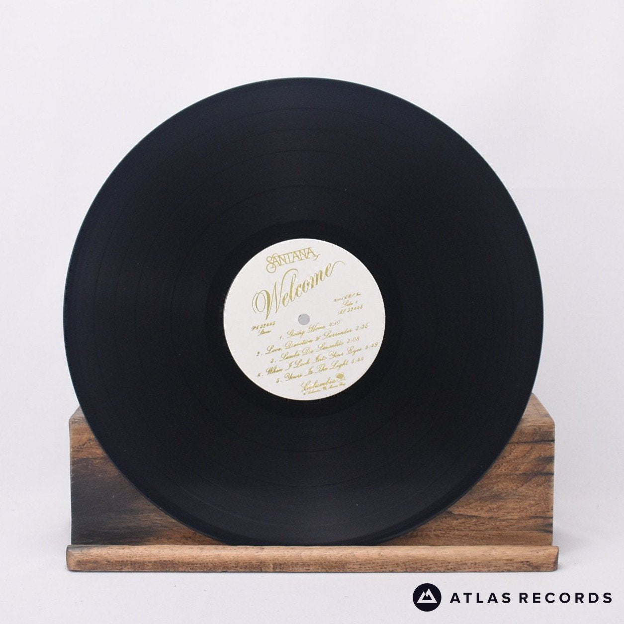 Santana Welcome LP Vinyl Record EX/NM – Atlas Records
