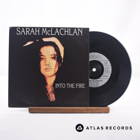 Sarah McLachlan Into The Fire 7" Vinyl Record - Front Cover & Record