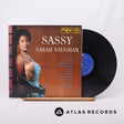 Sarah Vaughan Sassy LP Vinyl Record - Front Cover & Record
