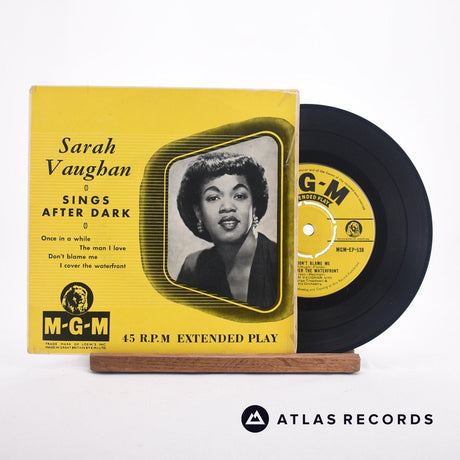 Sarah Vaughan Sings After Dark 7" Vinyl Record - Front Cover & Record