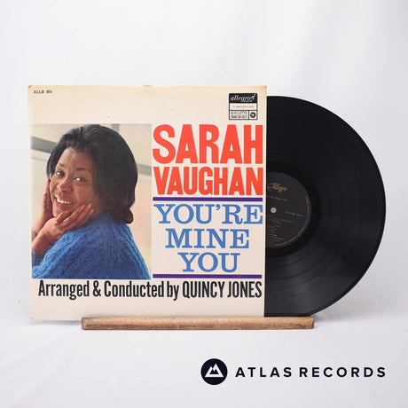 Sarah Vaughan You're Mine You LP Vinyl Record - Front Cover & Record